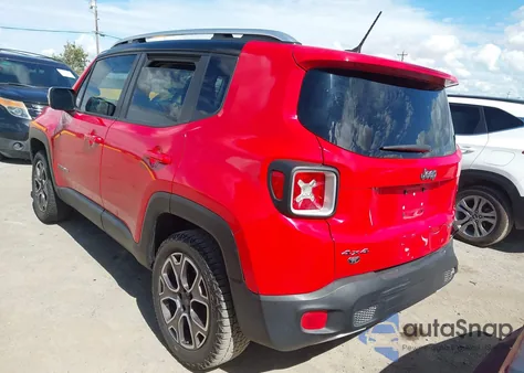 2015 Jeep Renegade Limited z USA, uszkodzony, nr VIN ZACCJBDT7FPB43251